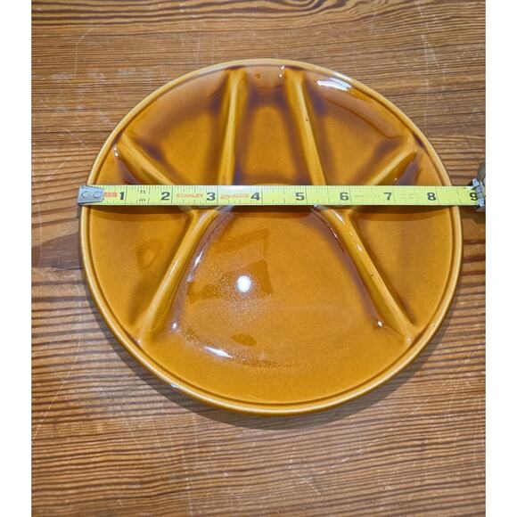 Vintage Niderviller Fondue Plate 8 1/2in - Picture 4 of 4